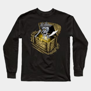 pirate skull Long Sleeve T-Shirt